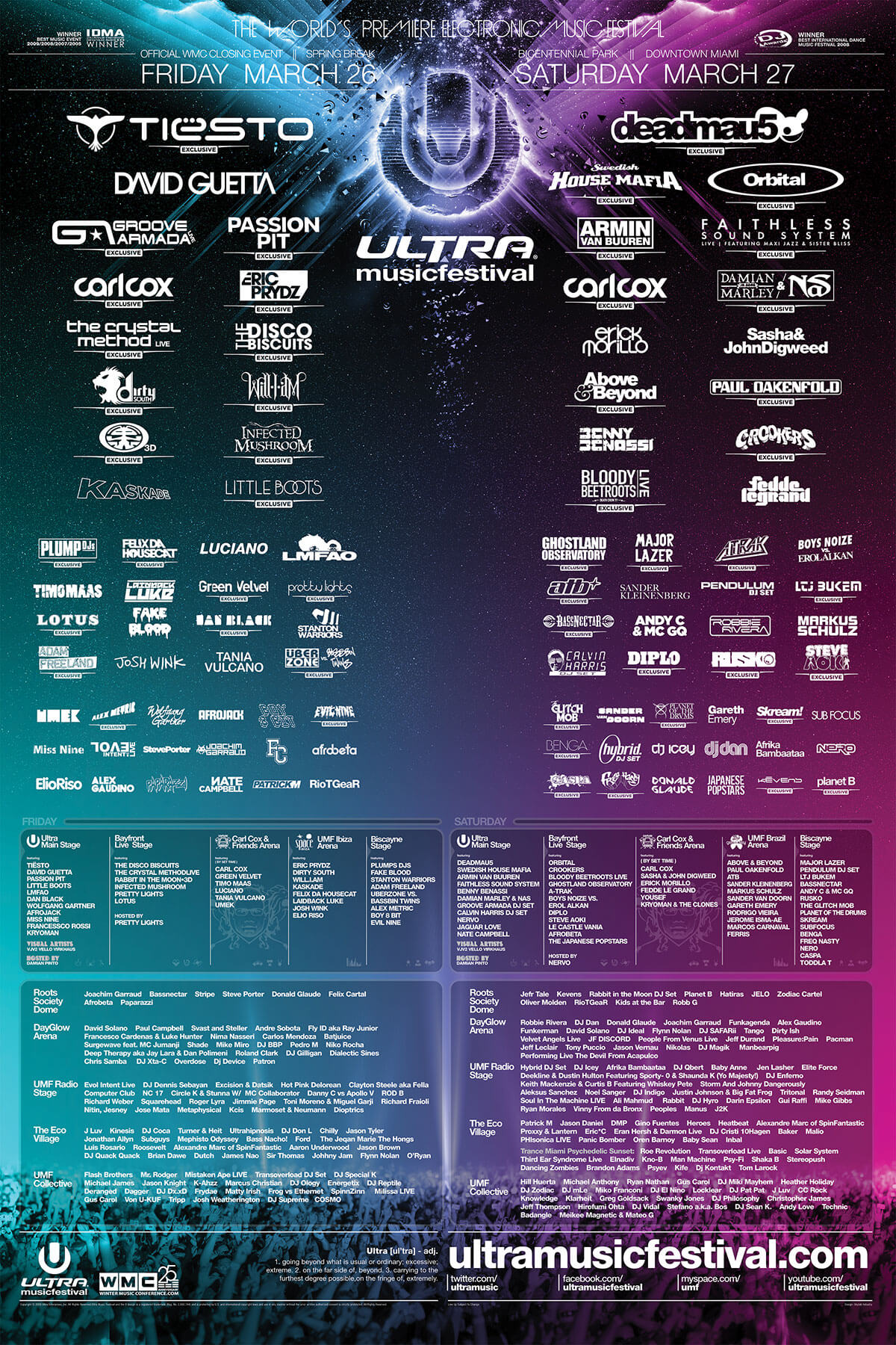 Previous Lineups Ultra Music Festival