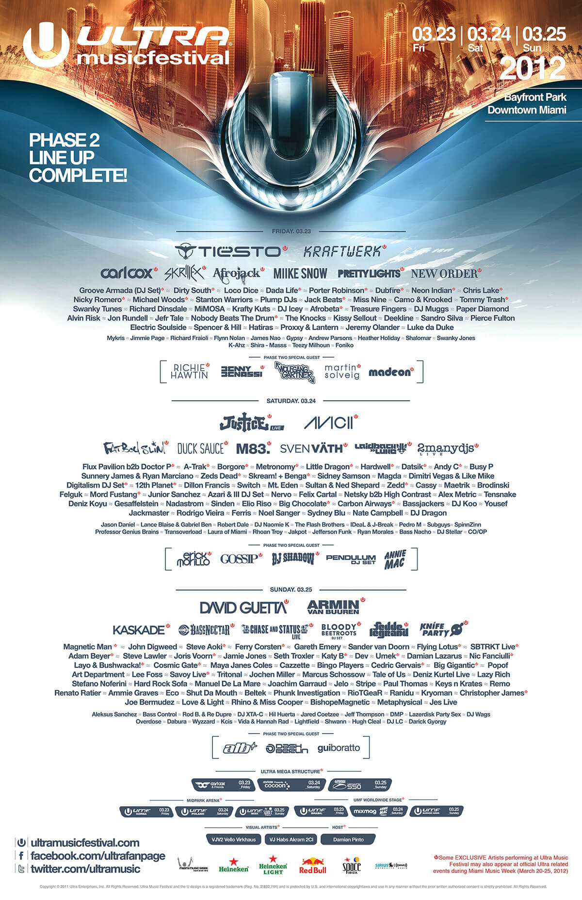 Previous Lineups - Ultra Music Festival