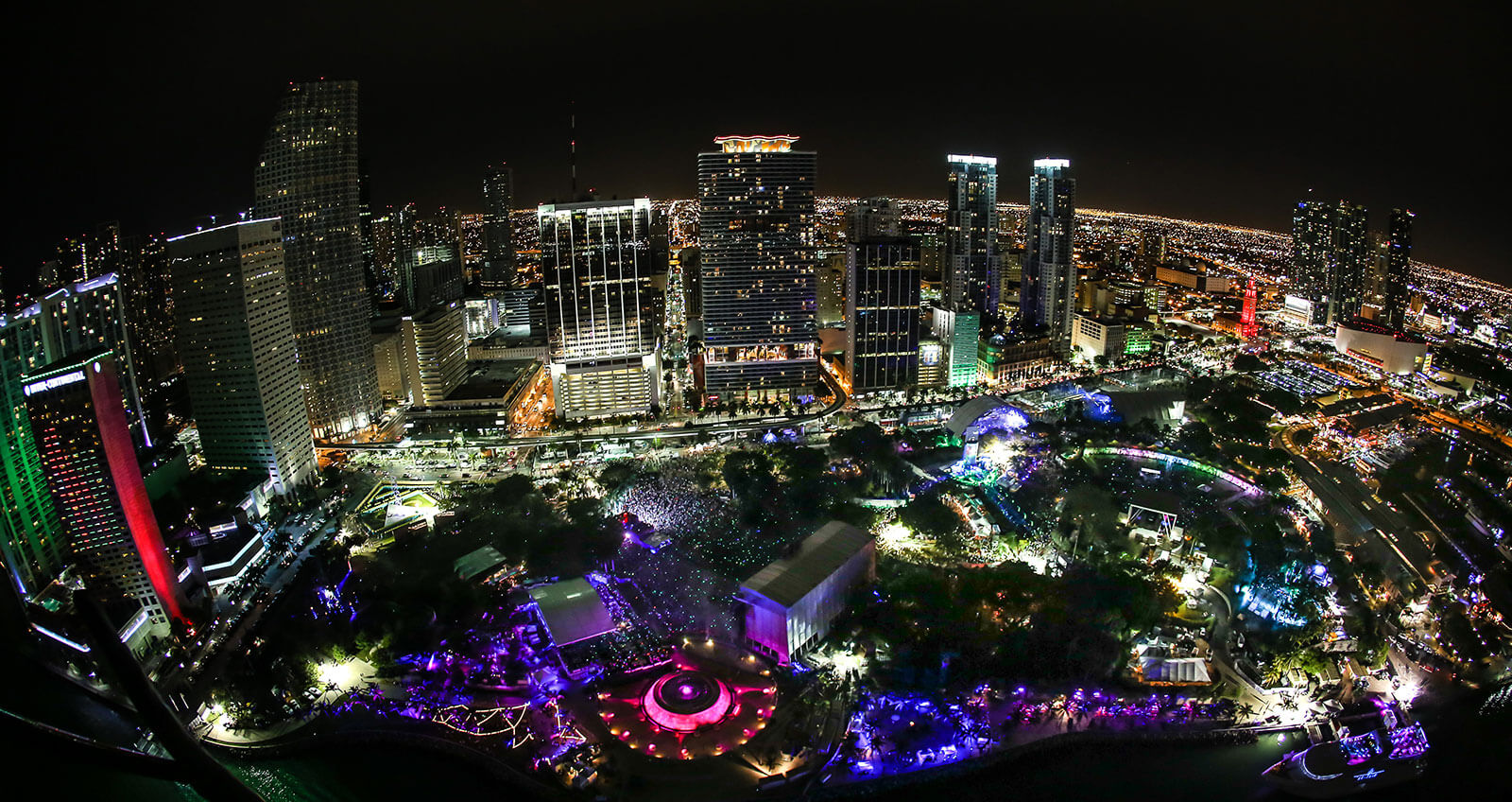 Ultra Music Festival is located at Bayfront Park in Downtown Miami, FL 