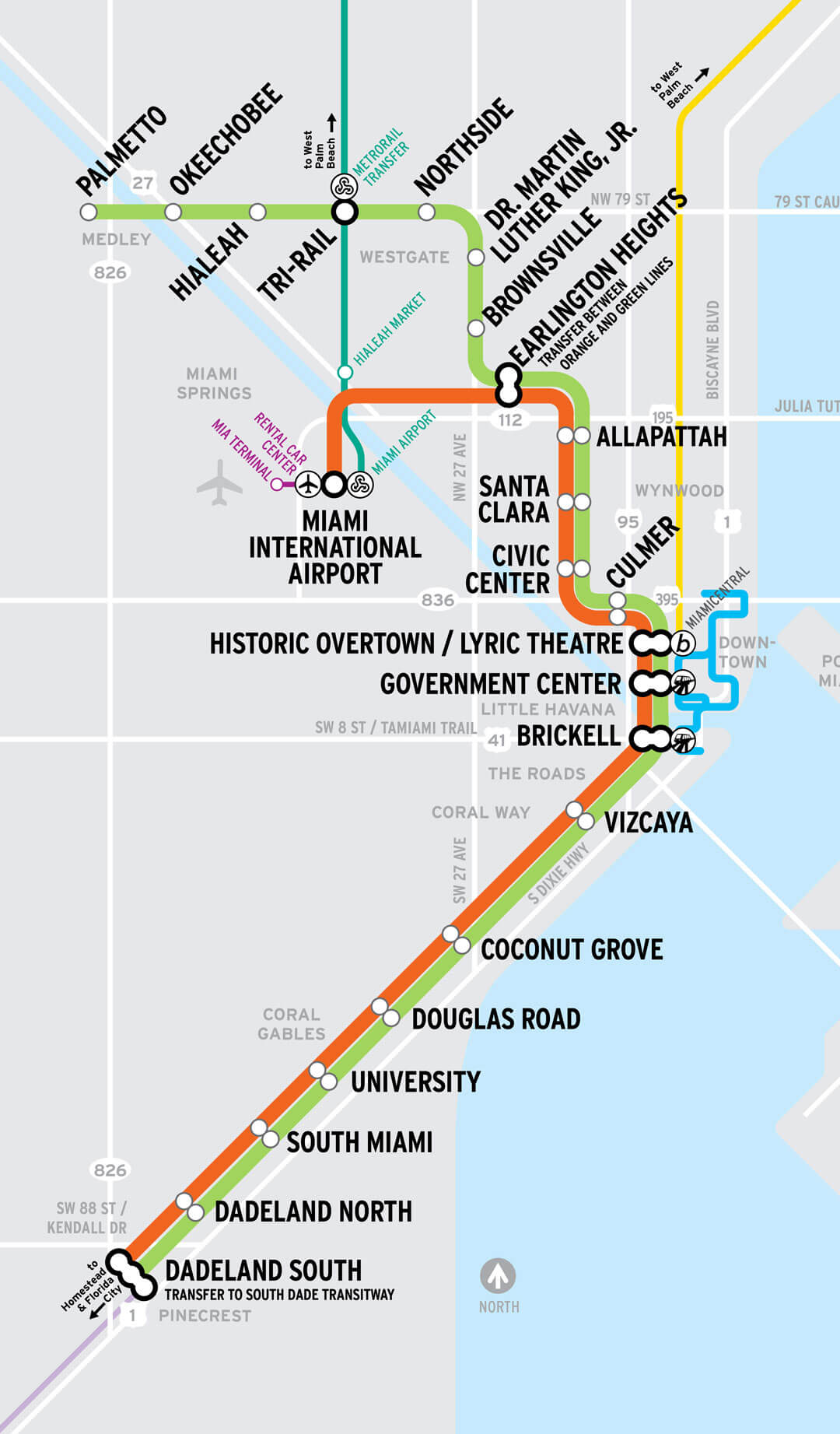 plan a trip miami dade transit