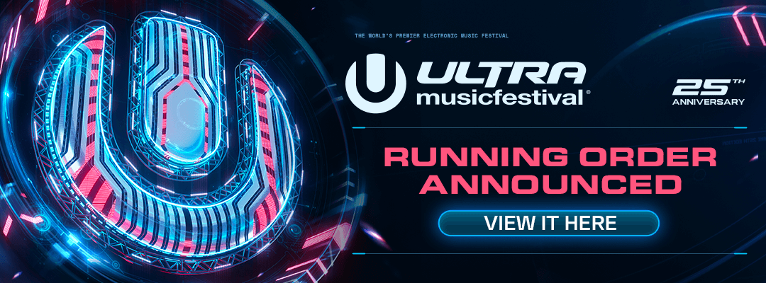 Ultra Miami 2025 Running Order Announced